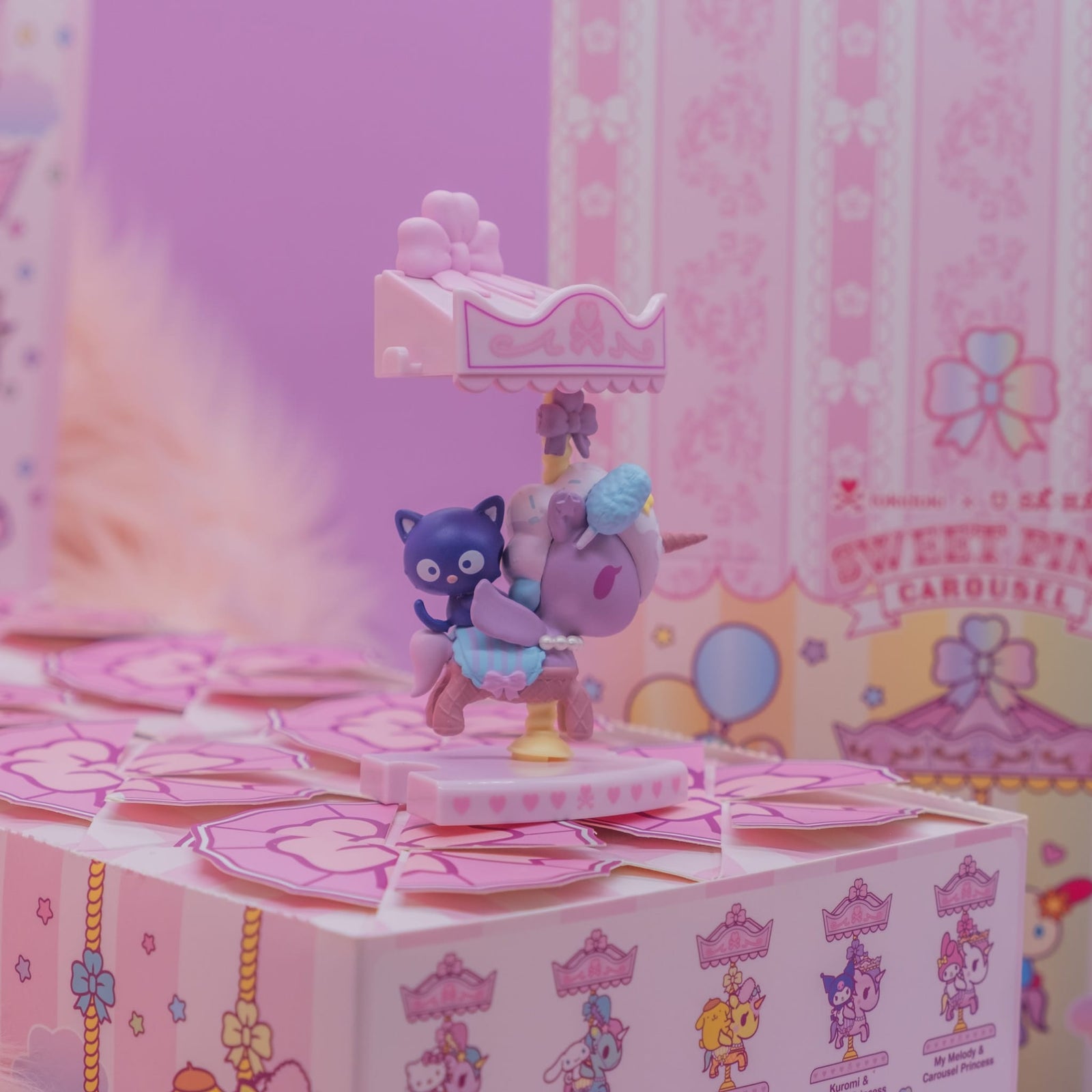 tokidoki x Hello Kitty & Friends Sweet Pink Carousel Series Blind Box