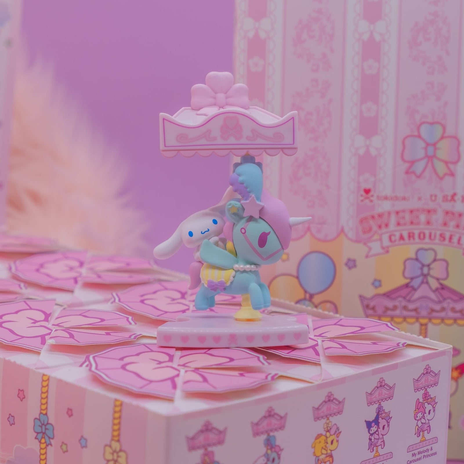 tokidoki x Hello Kitty & Friends Sweet Pink Carousel Series Blind Box