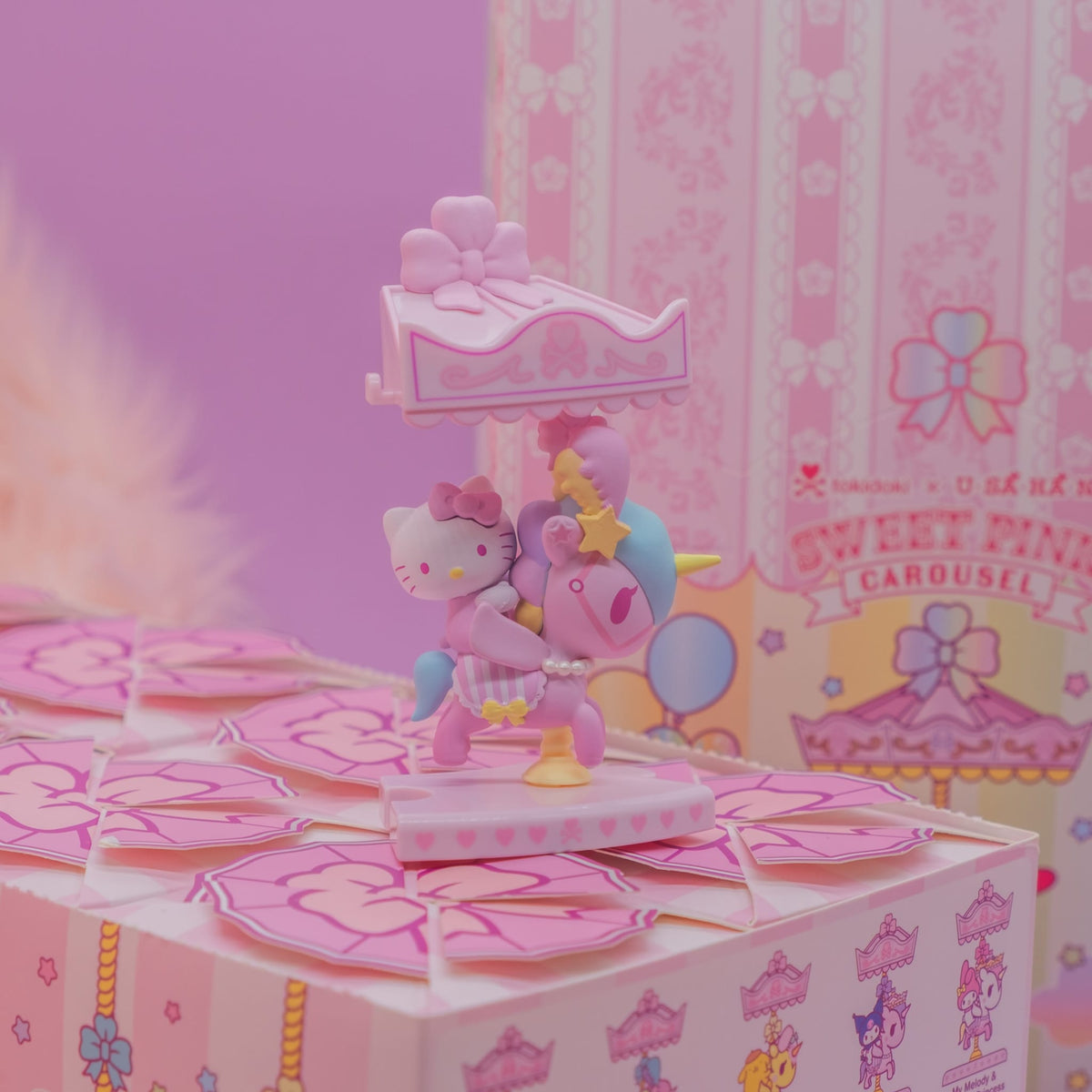 tokidoki x Hello Kitty & Friends Sweet Pink Carousel Series Blind Box