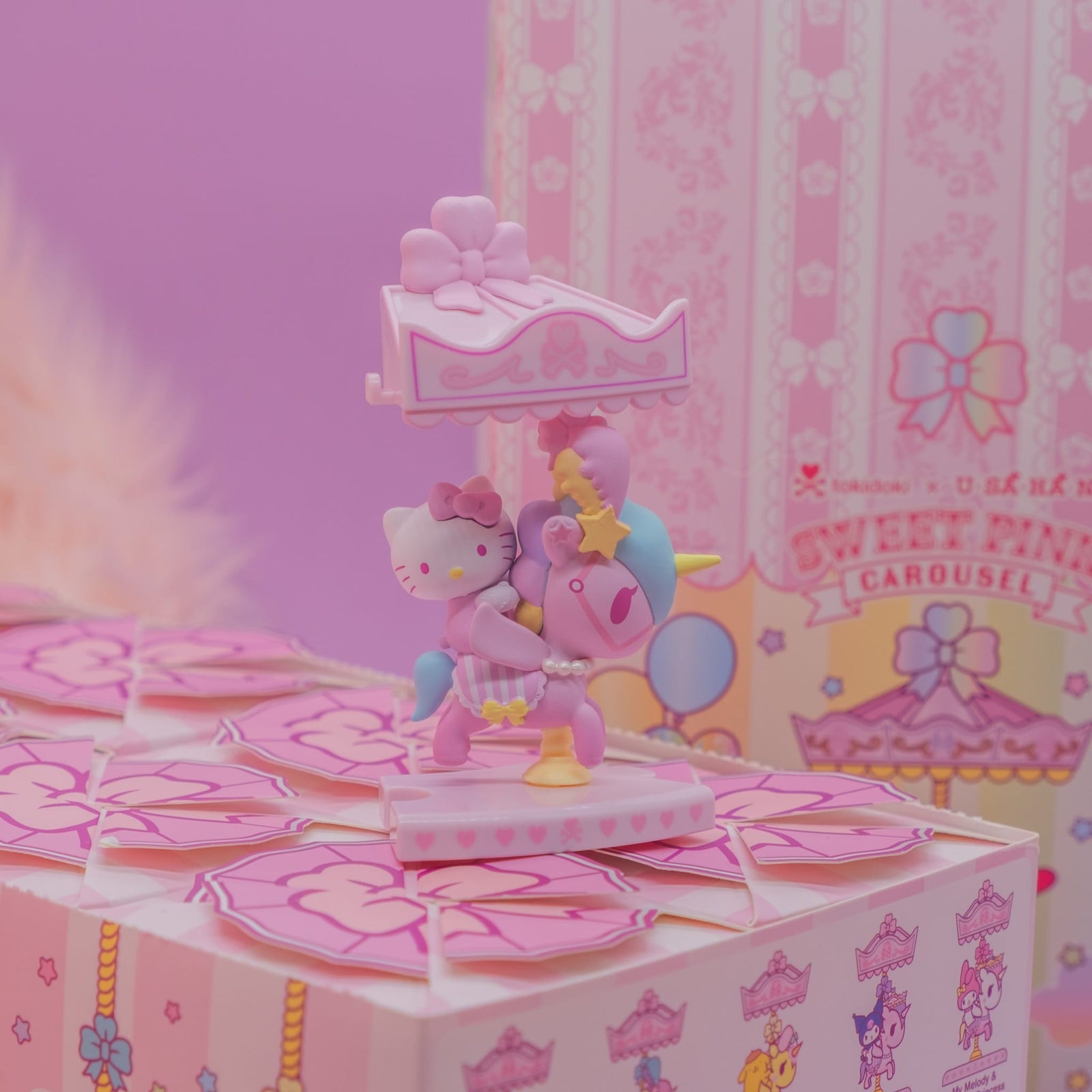 tokidoki x Hello Kitty & Friends Sweet Pink Carousel Series Blind Box