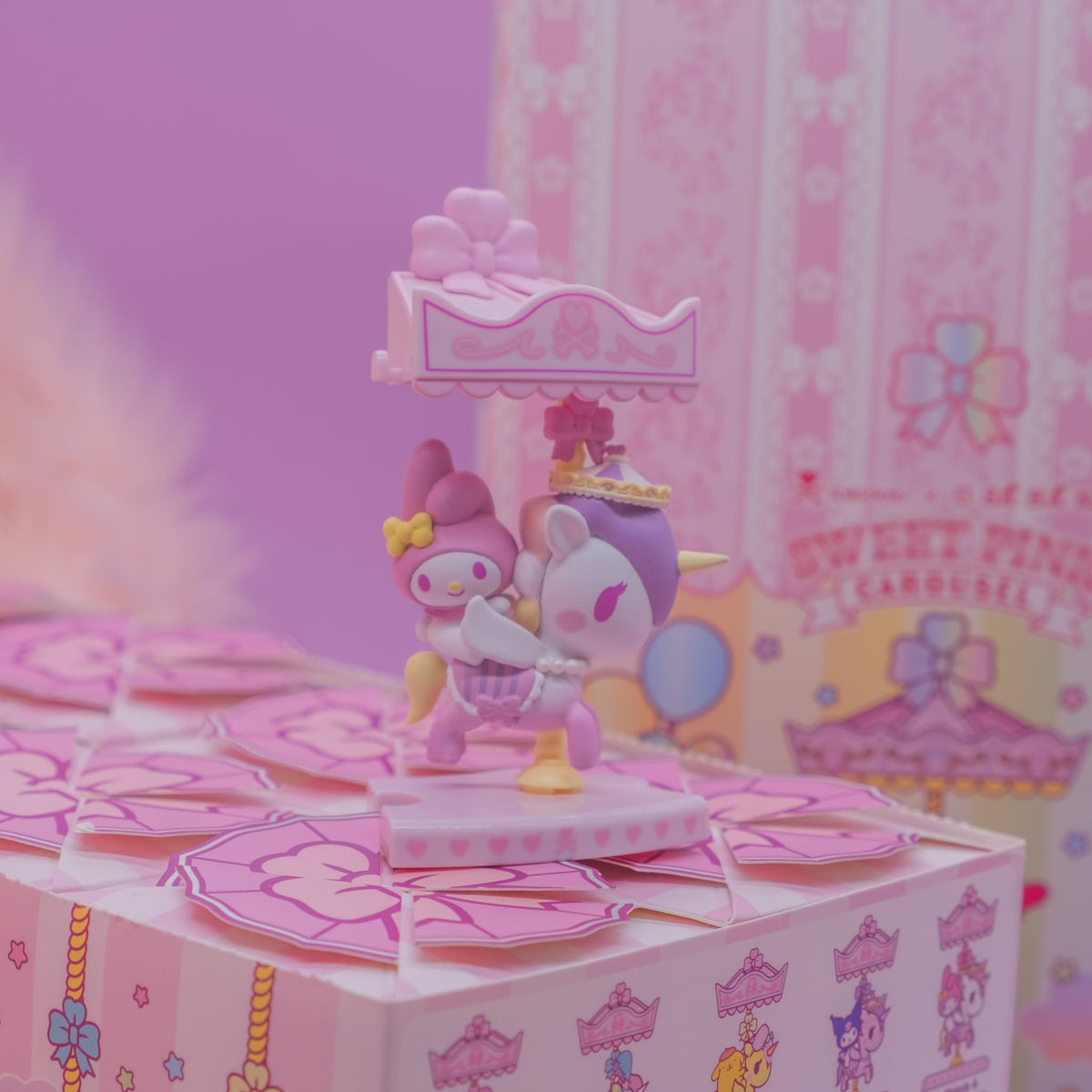 tokidoki x Hello Kitty & Friends Sweet Pink Carousel Series Blind Box