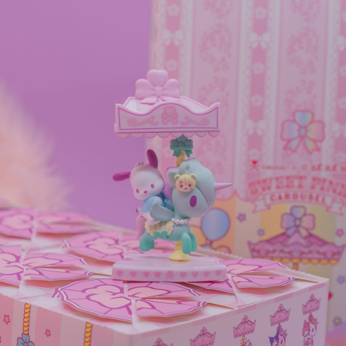 tokidoki x Hello Kitty & Friends Sweet Pink Carousel Series Blind Box