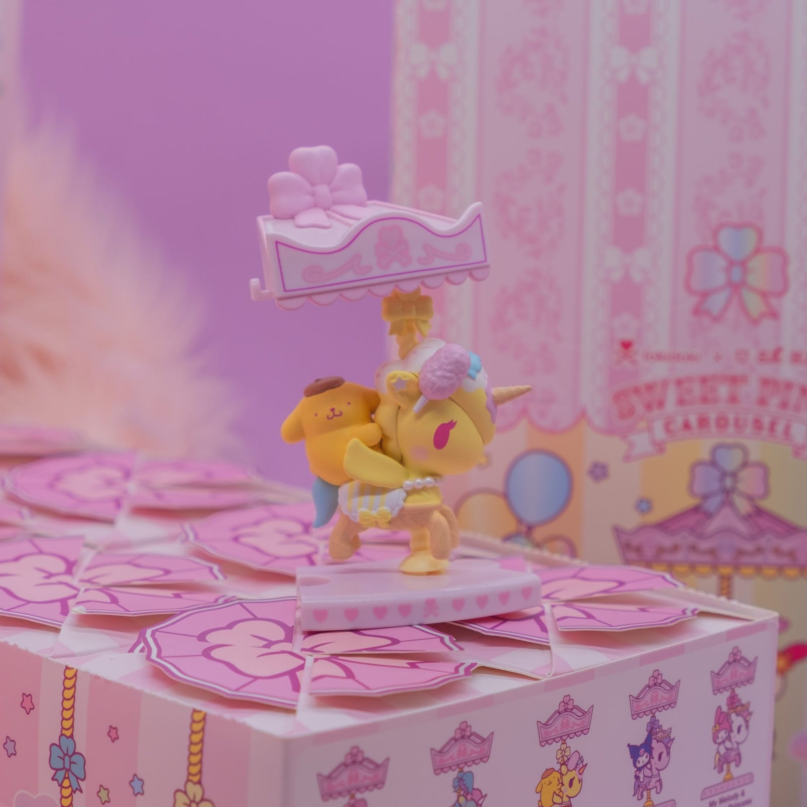 tokidoki x Hello Kitty & Friends Sweet Pink Carousel Series Blind Box