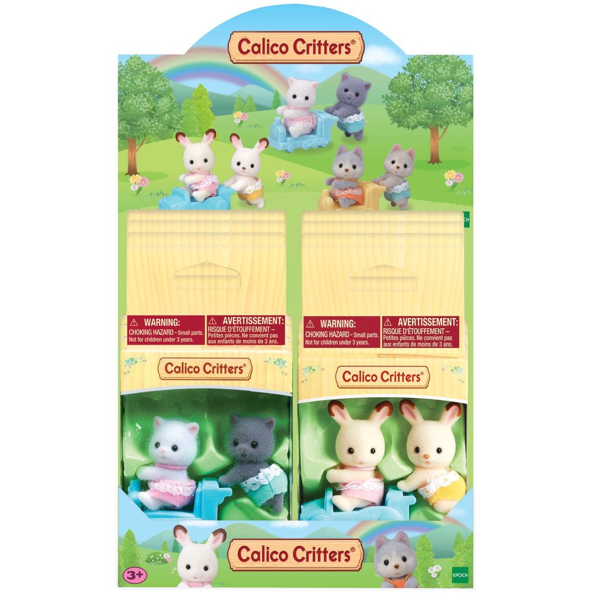 Calico Critters Twins Playsets- Random Selection