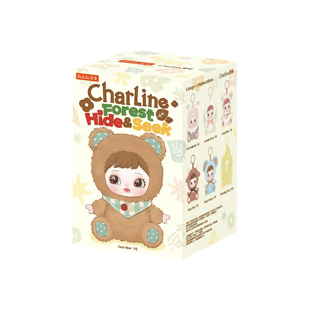 Charline's Forest Hide & Seek Plush Keychain Blind Box