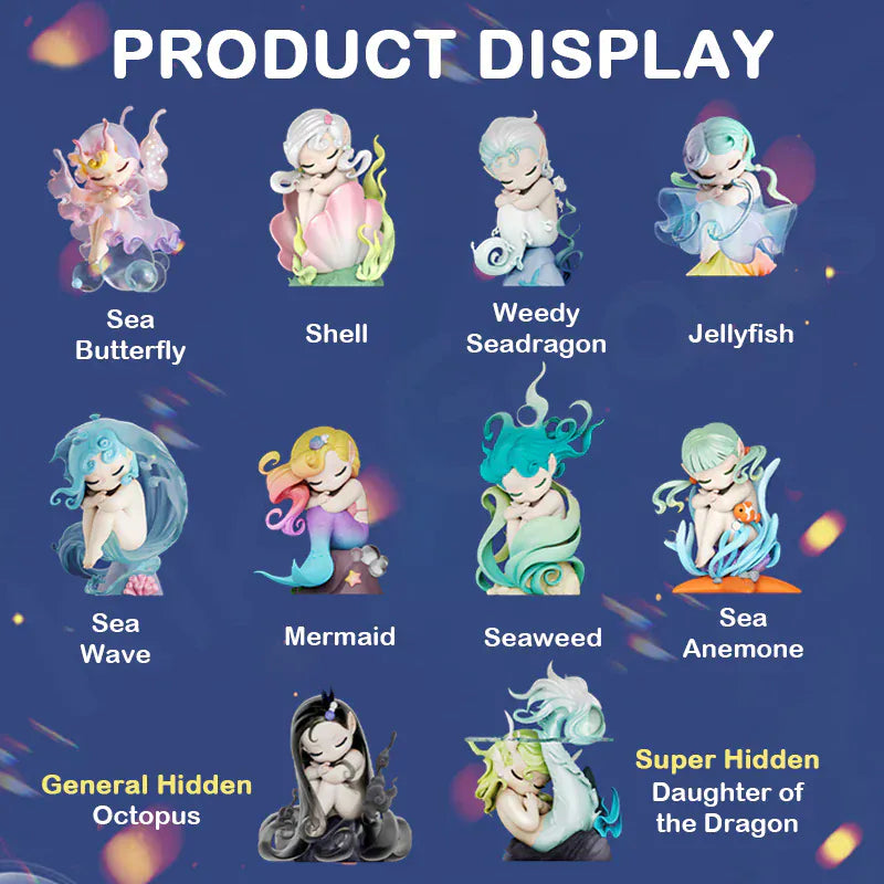 SLEEP Sea Elves Series Mini Figure Blind Box