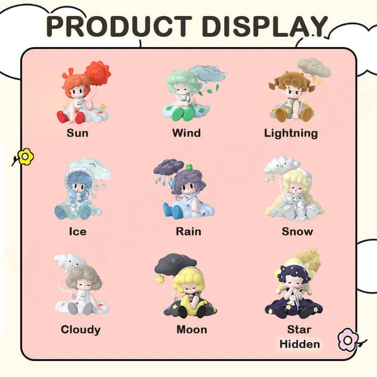 UKI Moods and Weather Blind Box - Colorful Cute