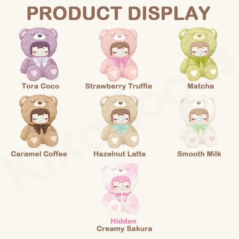 Nanci Colorful Chocolate Bears Plush Blind Box