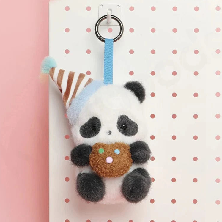 Panda Roll Party Plush Keychain Blind Box