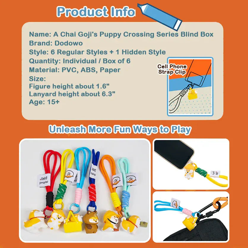 A Chai Goji's Puppy Crossing Series Blind Box