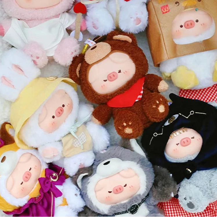 Pikopig Mysterious Preview Letter Series Vinyl Plush Blind Box