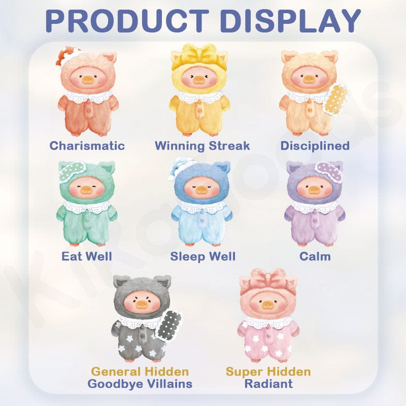 LuLu the Piggy Dreaming Wonderland Vinyl Plush Keychain Blind Box