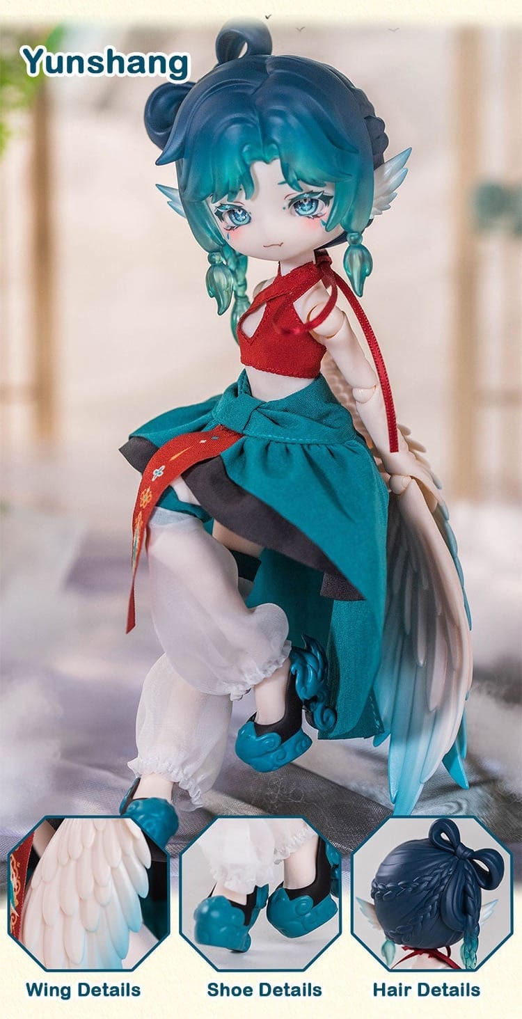 Luluya Cloud Feather Pavilion Series Ball Jointed Doll Blind Box