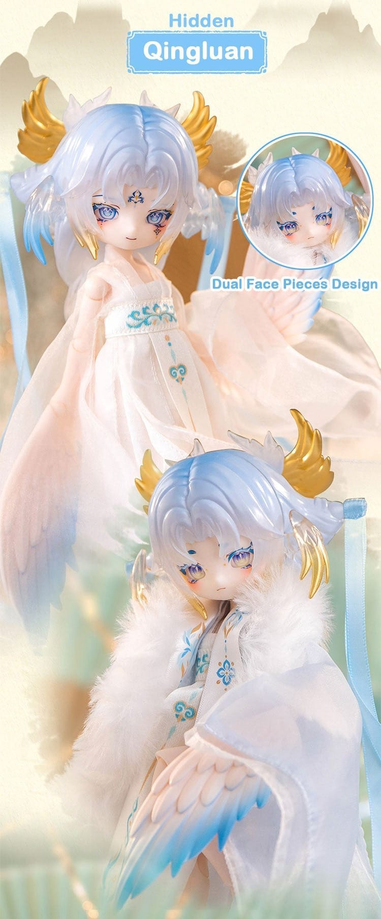 Luluya Cloud Feather Pavilion Series Ball Jointed Doll Blind Box