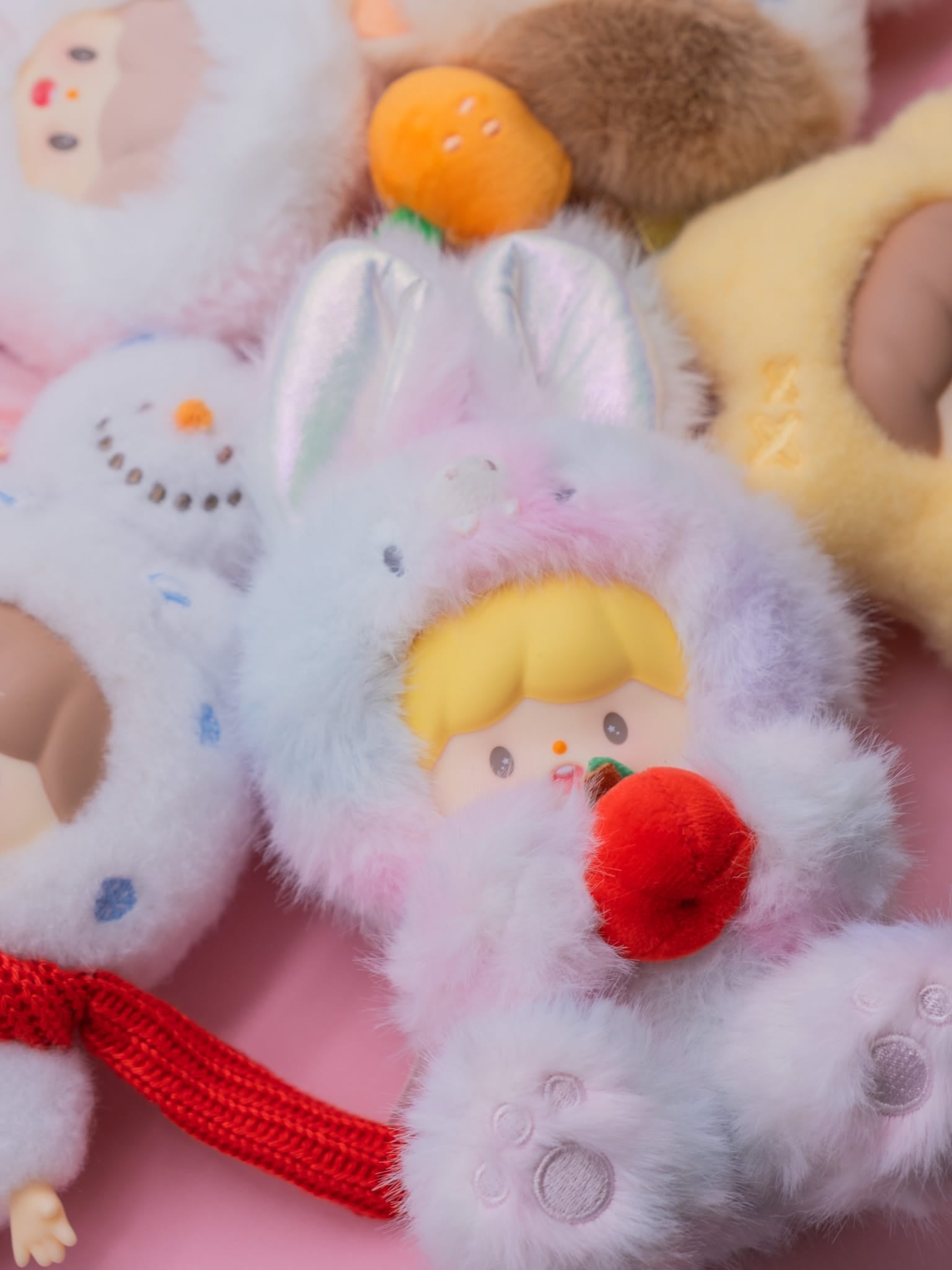 zZoton Winters Small Joys Series Plush Keychain Blind Box