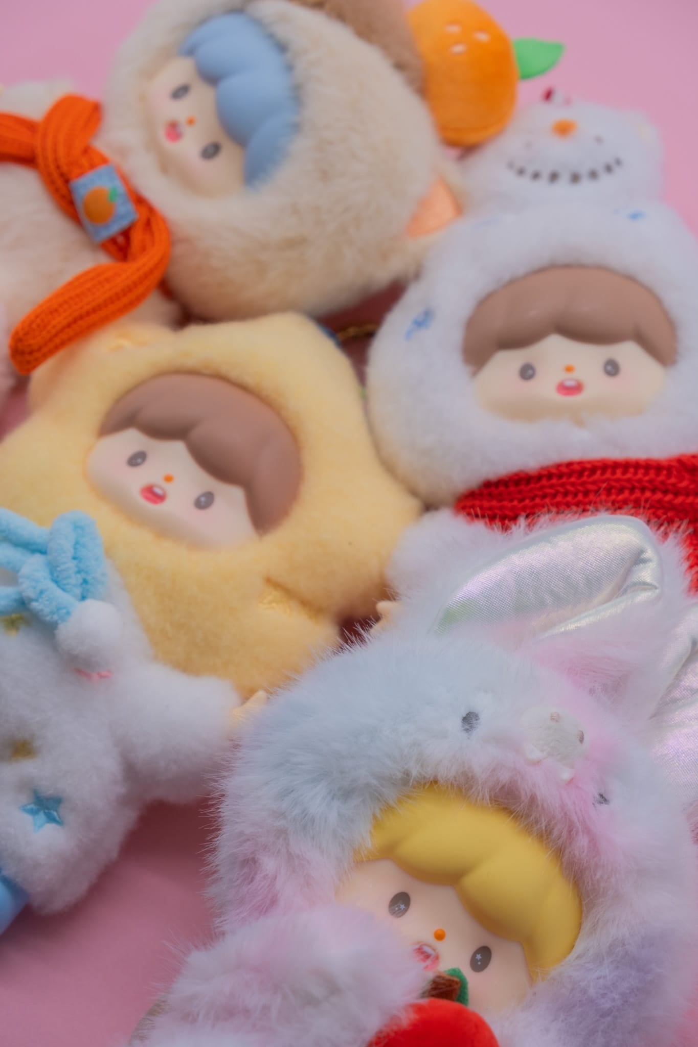 zZoton Winters Small Joys Series Plush Keychain Blind Box
