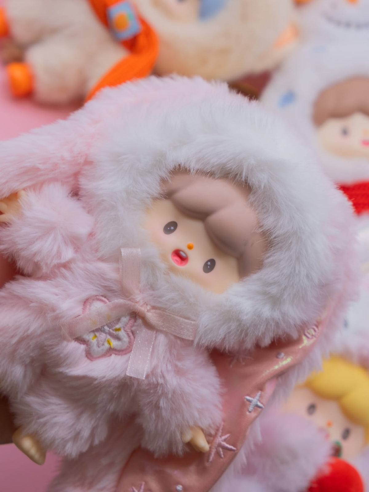 zZoton Winters Small Joys Series Plush Keychain Blind Box
