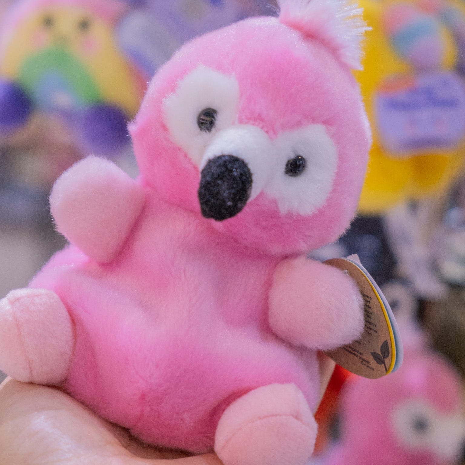 Pinky Flamingo Palm Pals 5" Plush