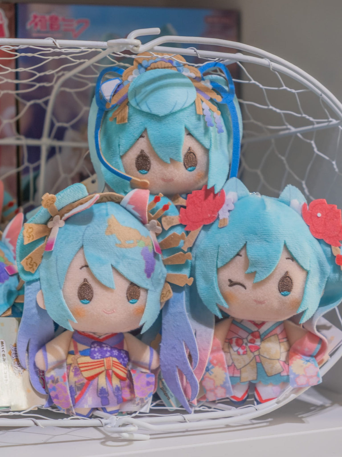 Miku Hyakkiyakou Cat Mascot Keychain