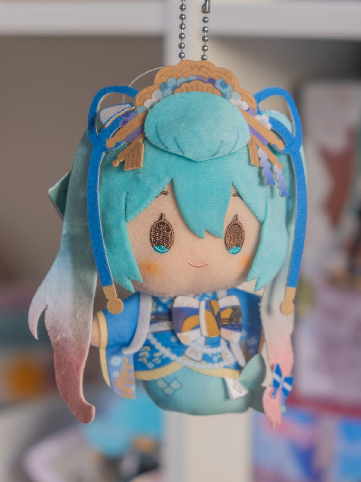 Hatsune Miku Hyakki Yagyō Mermaid Version Plush Keychain