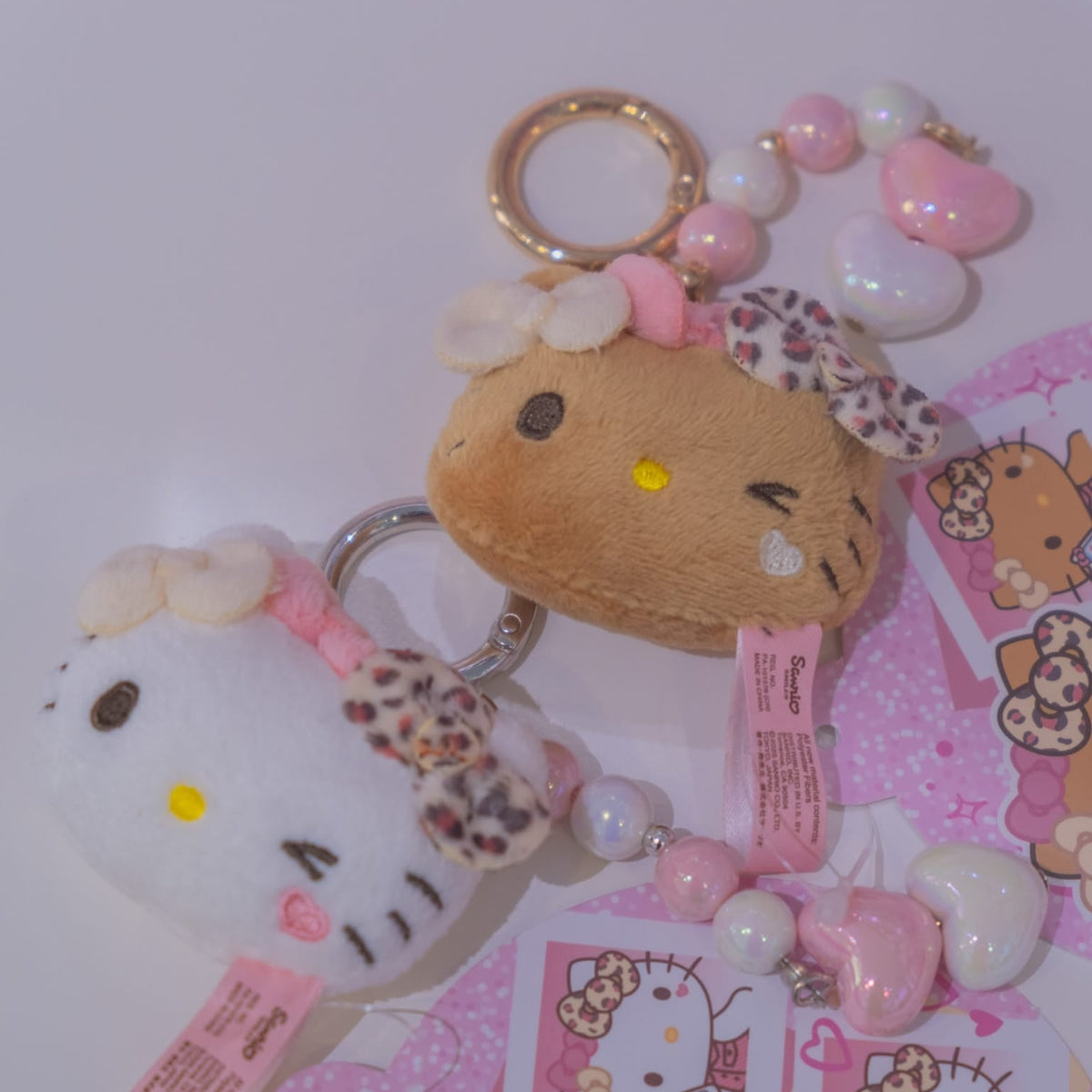 Hello Kitty Suntan Leopard Charm (Trendy Birthday Series)