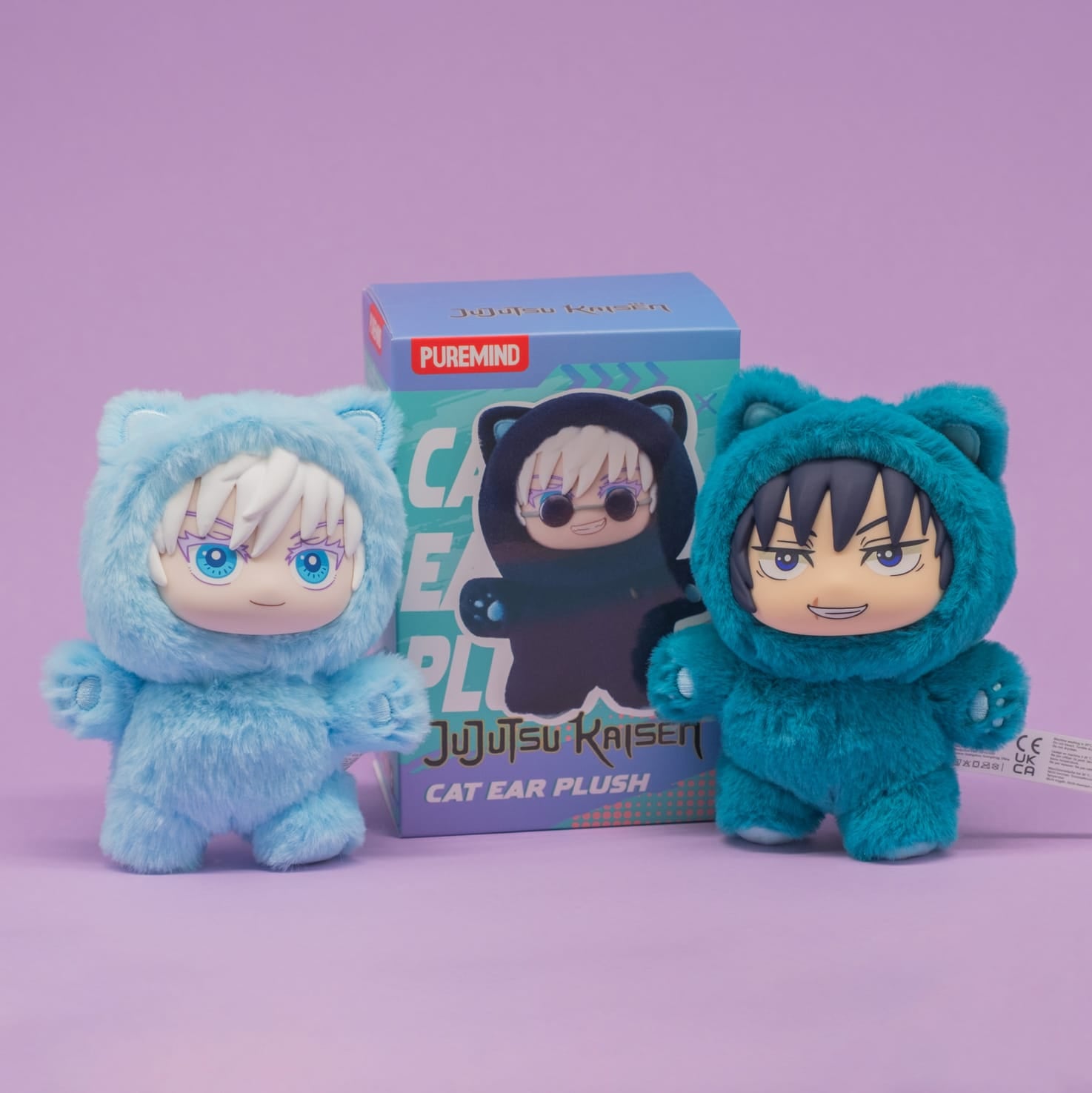 Jujutsu Kaisen Cat Ear Keychain Plush Blind Box