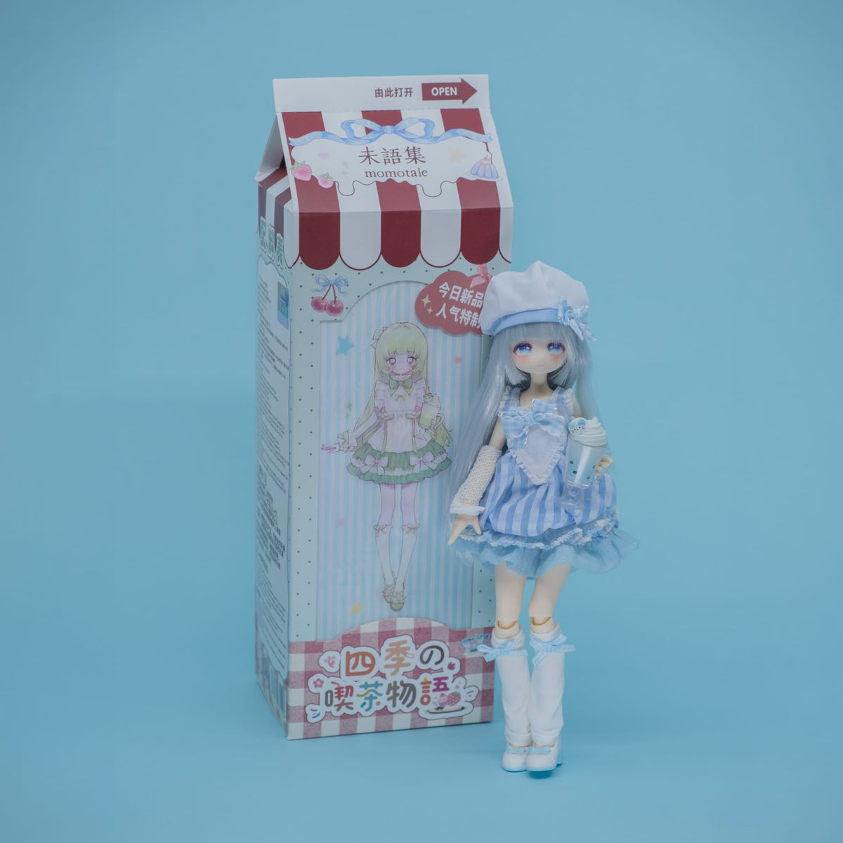 Momotale Four Seasons Tea House Story Series Ball Jointed Doll Blind Box