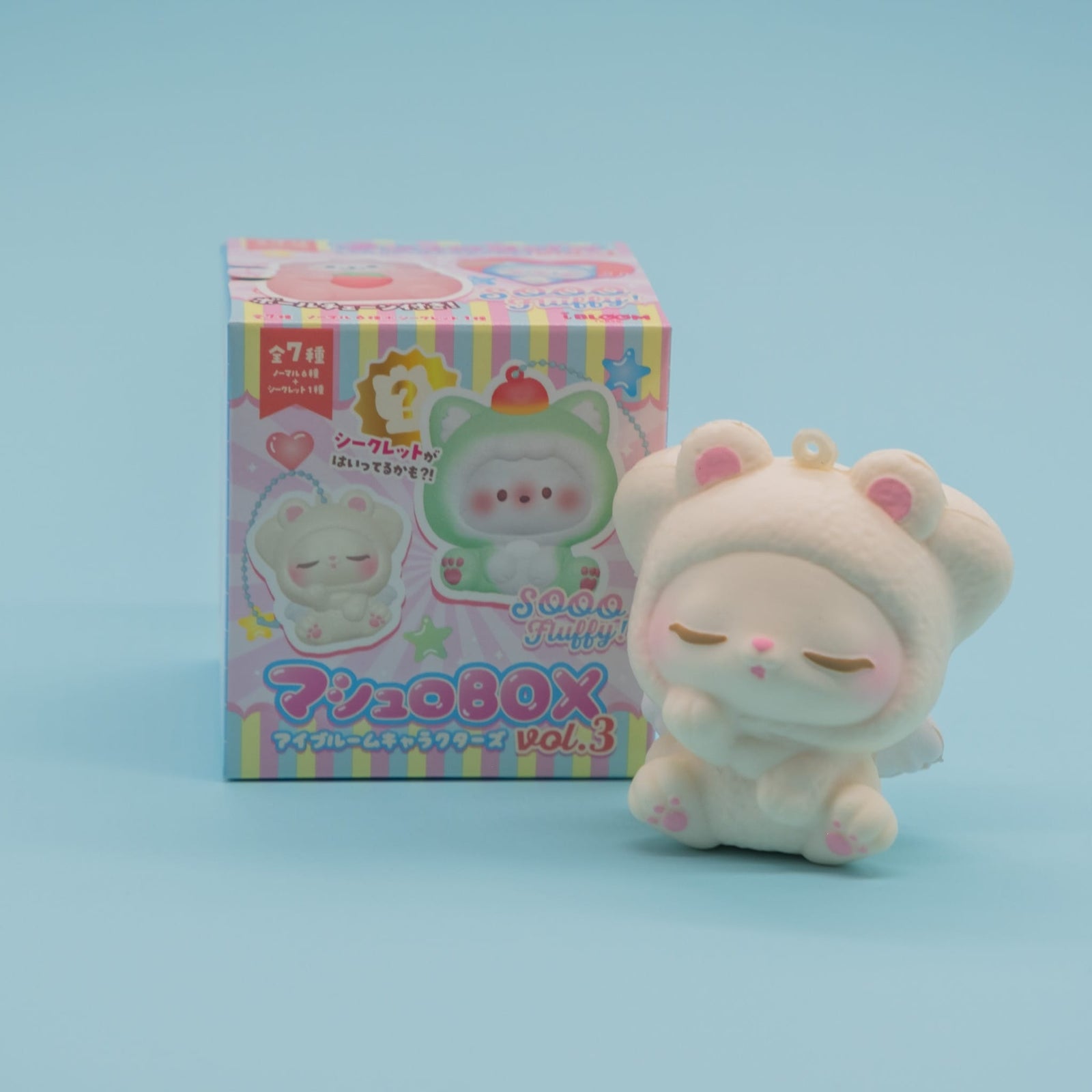 iBloom Characters vol. 3 Mini Squishy Marshmallow Blind Box