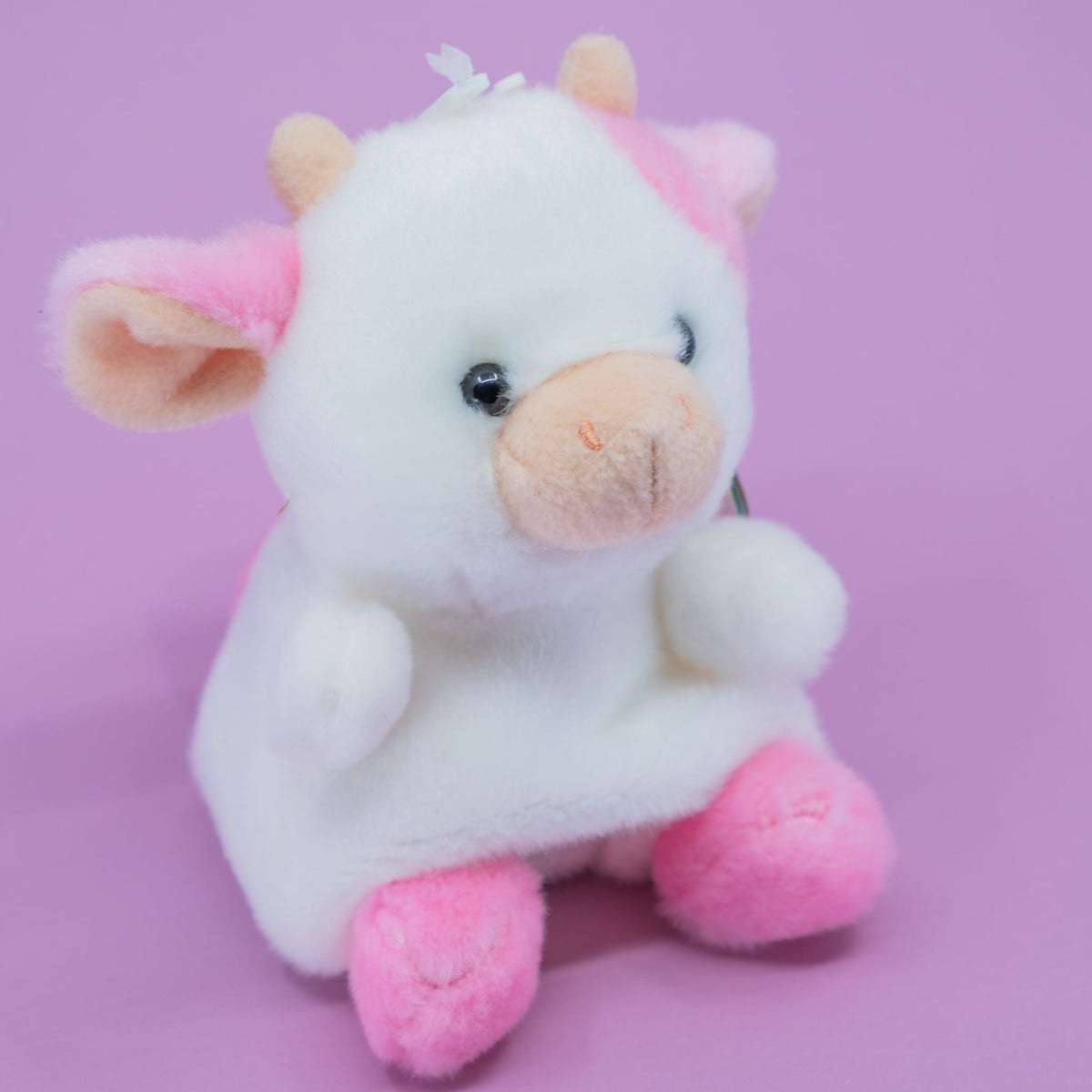 Belle Strawberry Cow Palm Pals 5" Plush