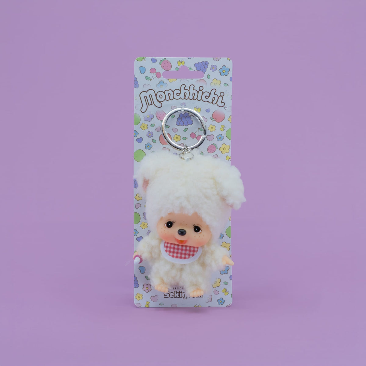 Monchhichi Chamu 5'5" Plush Keychain