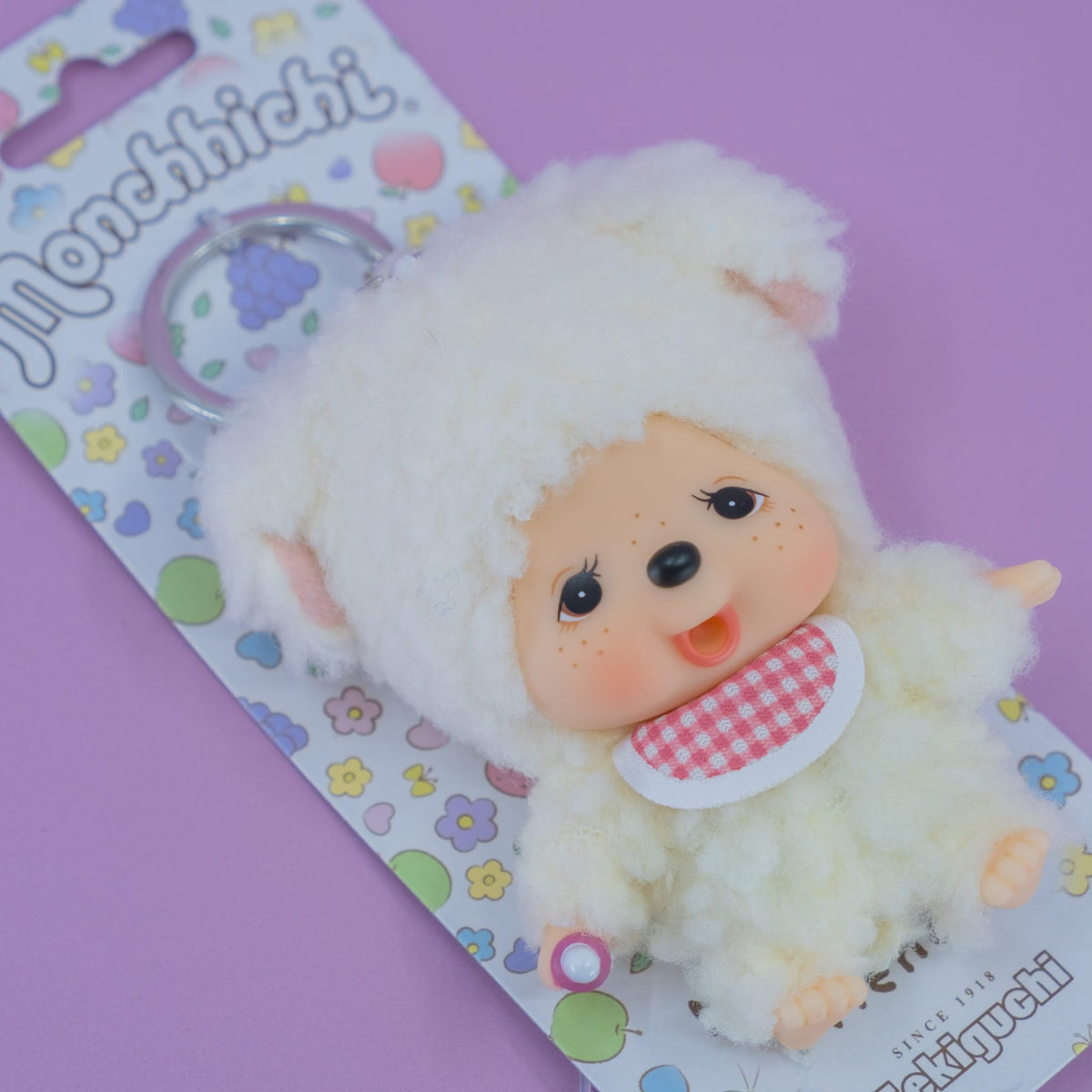 Monchhichi Chamu 5'5" Plush Keychain