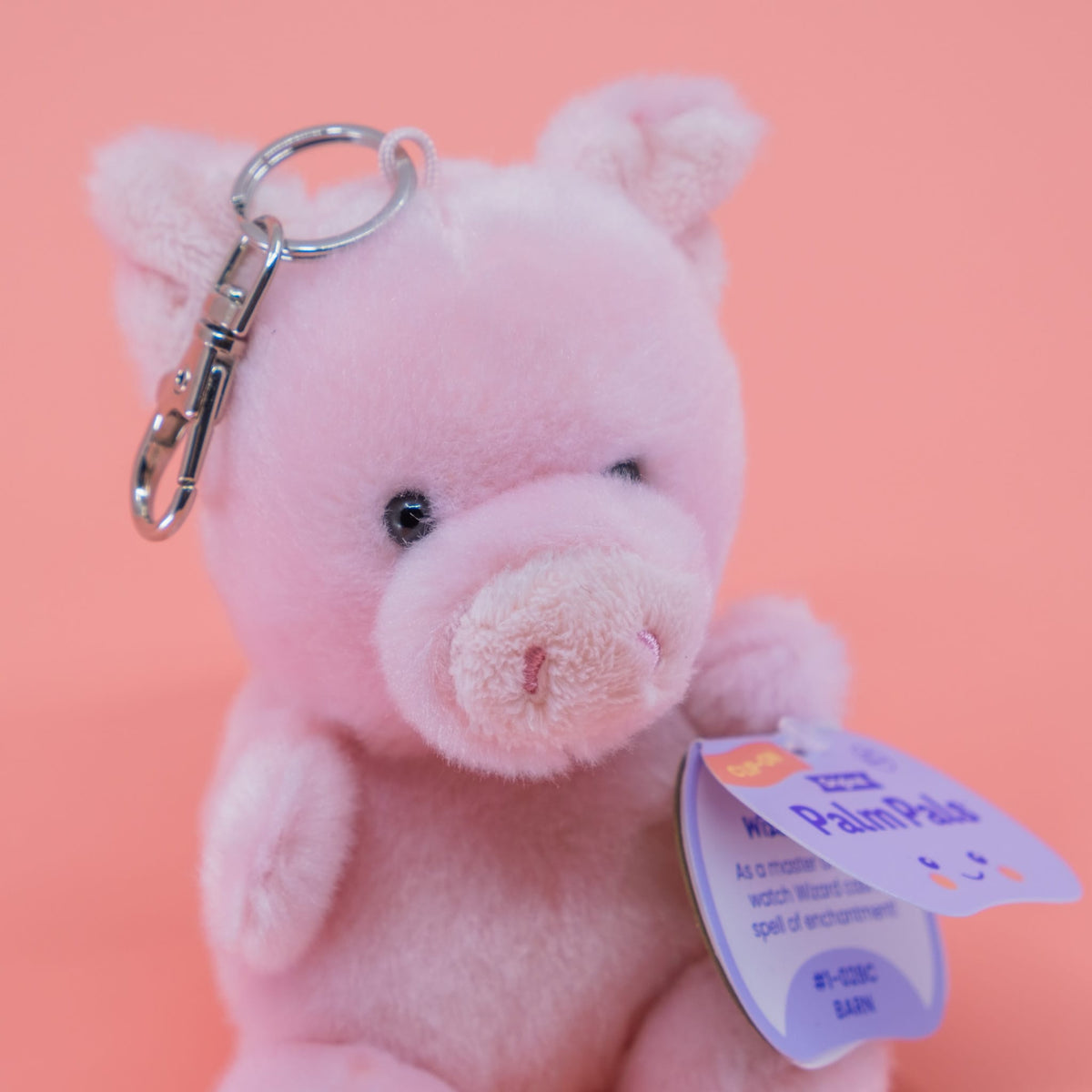 Wizard Pig Clip-On Palm Pals Plush