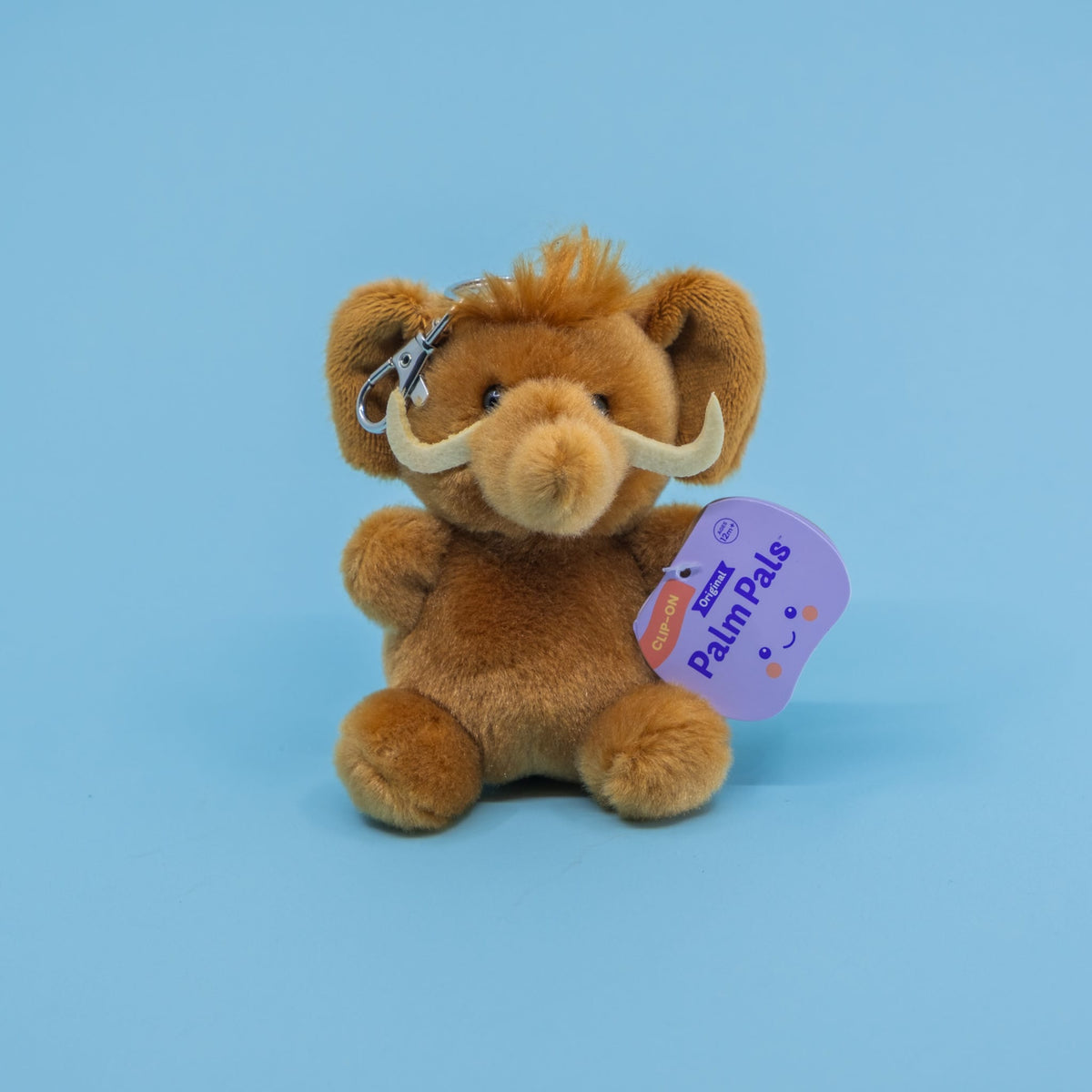 Mo Woolly Mammoth Clip-On Palm Pals Plush