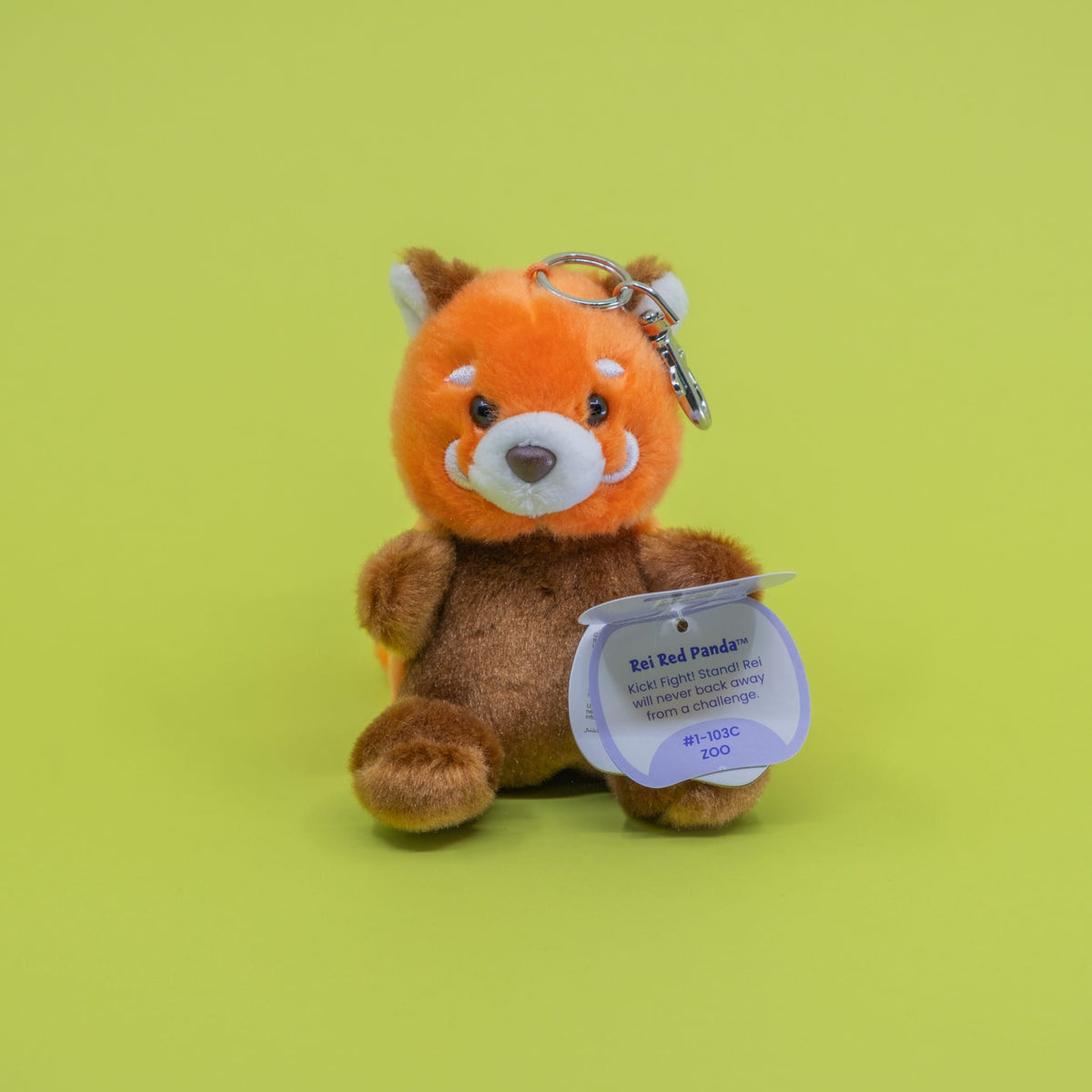 Rei Red Panda Clip-On Palm Pals Plush