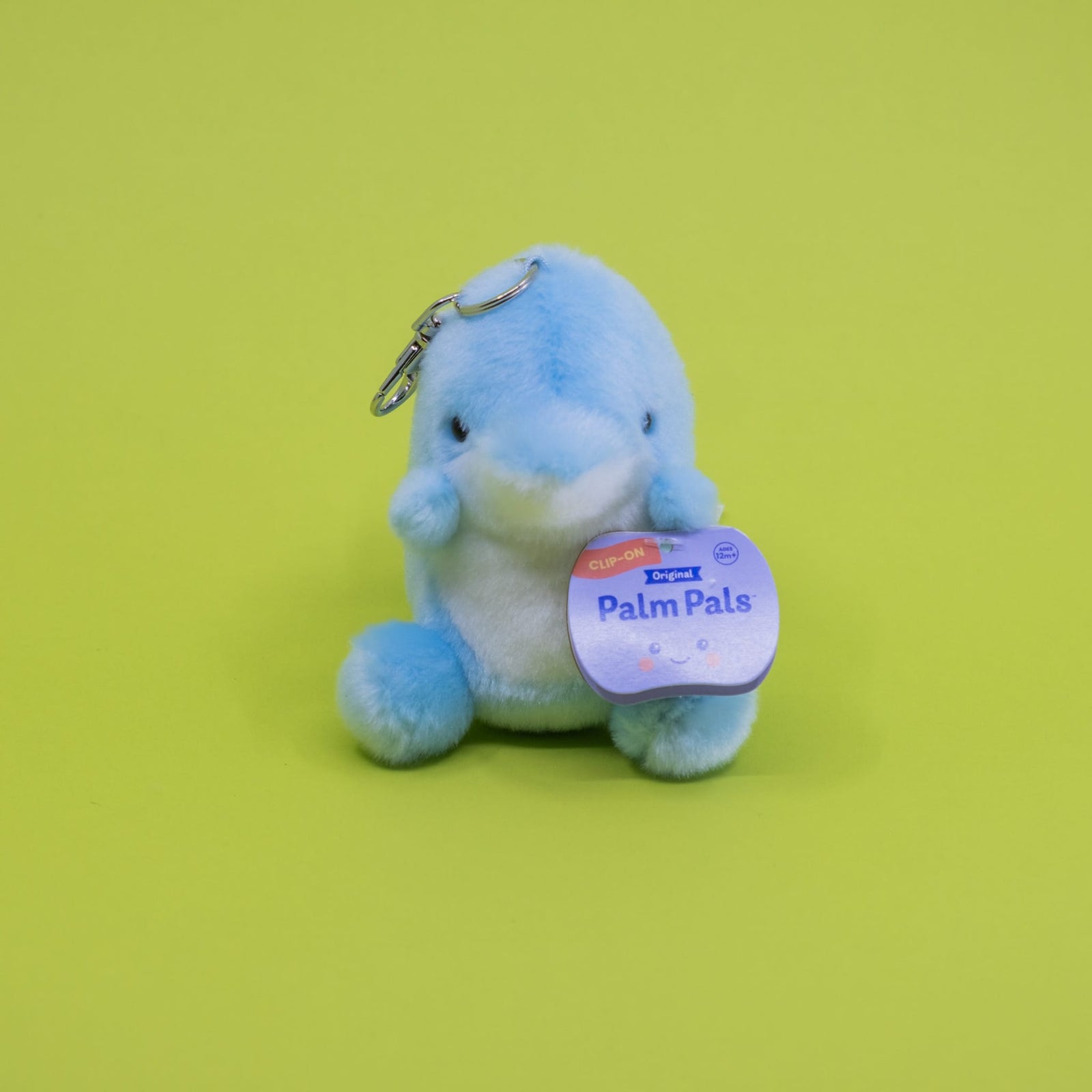 Clicks Dolphin Palm Pals Clip-On Plush