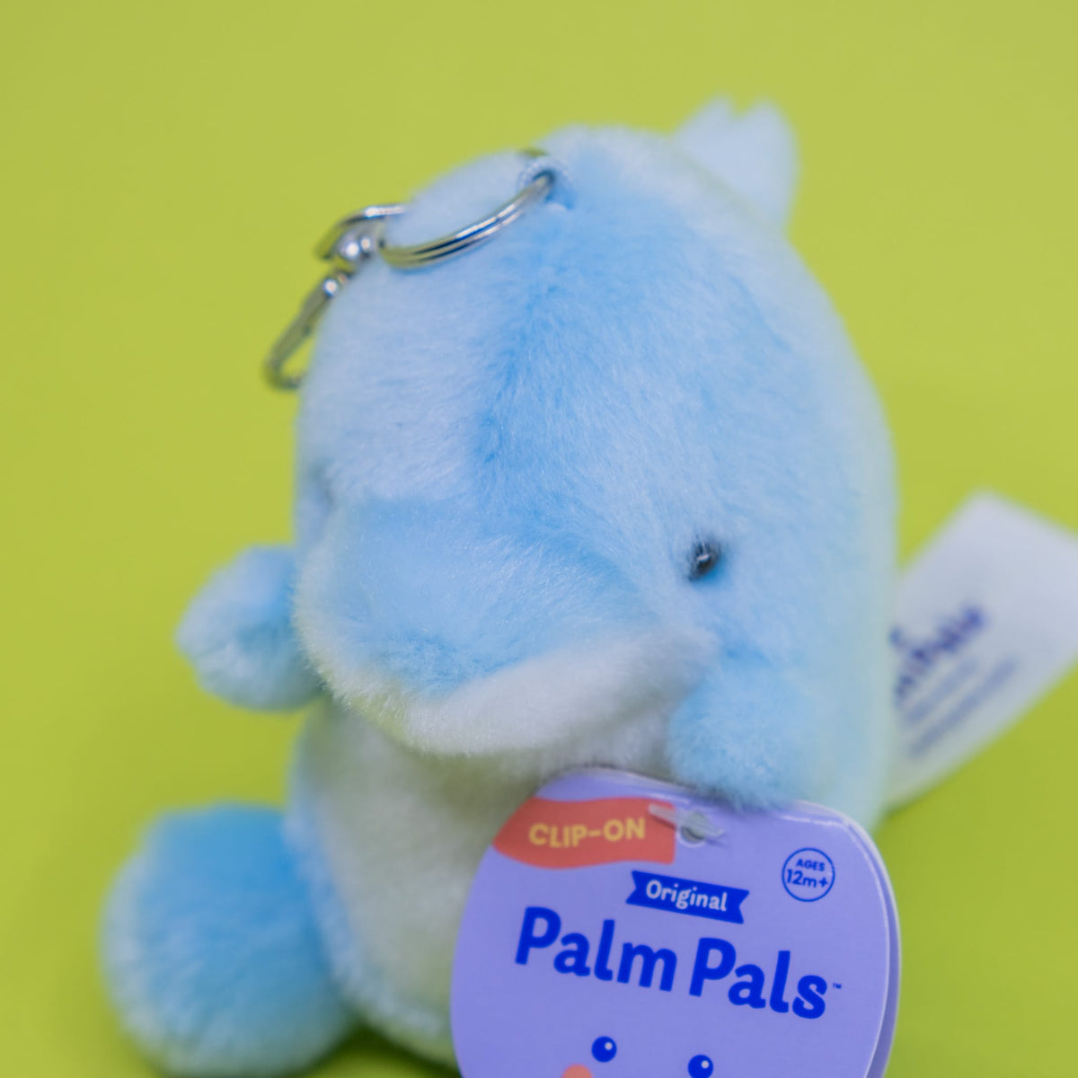 Clicks Dolphin Palm Pals Clip-On Plush