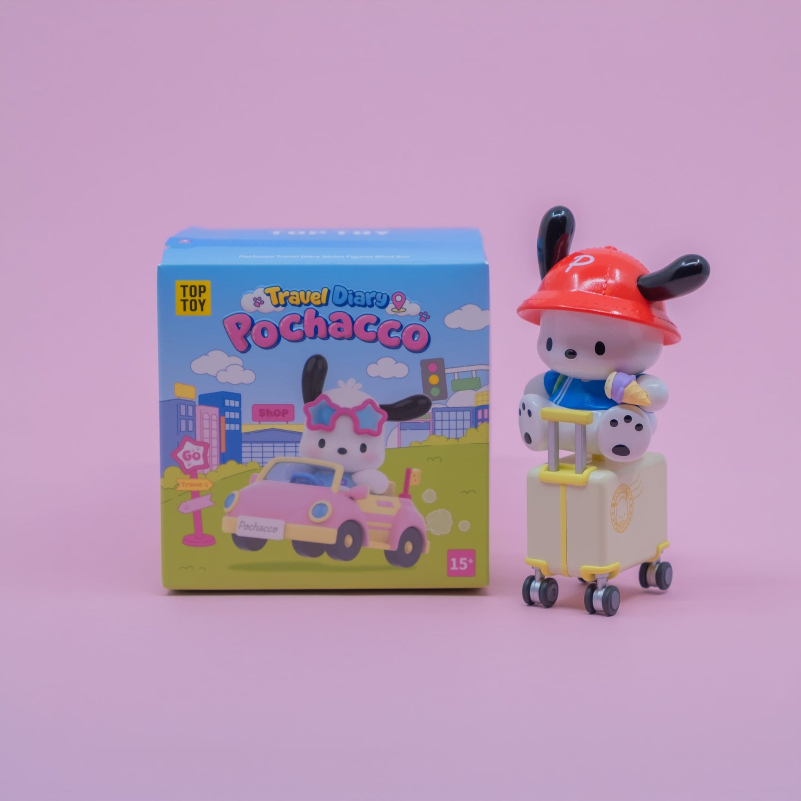 Pochacco Travel Diary Series Figures Blind Box