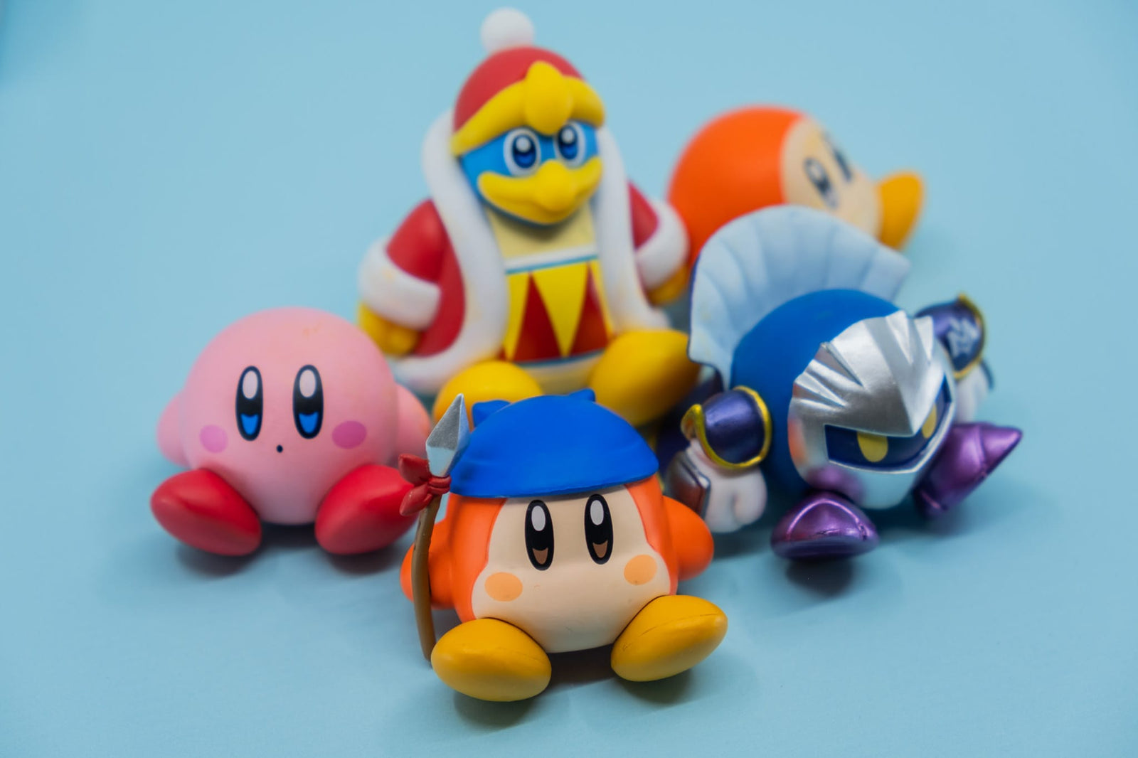 Caja ciega de Kirby sentado