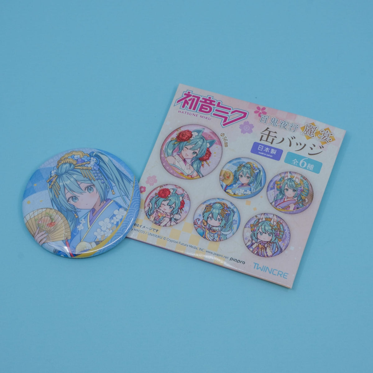 Hatsune Miku Hyakki Yagyō Buttons Blind Box