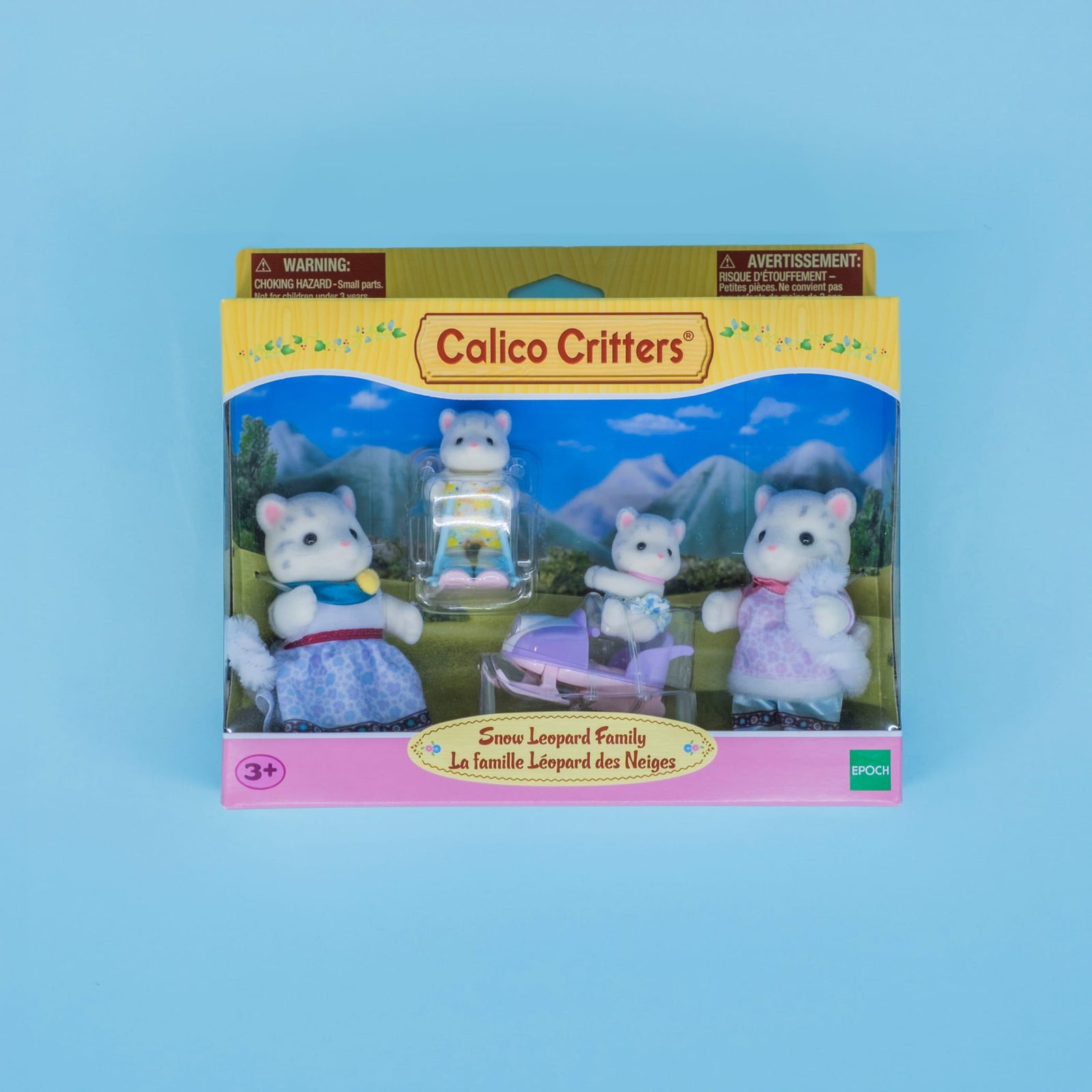 Snow Leopard Family Calico Critters