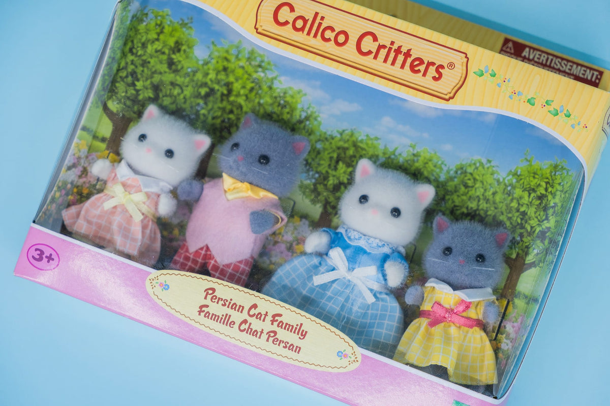 Persian Cat Family Calico Critters Playset