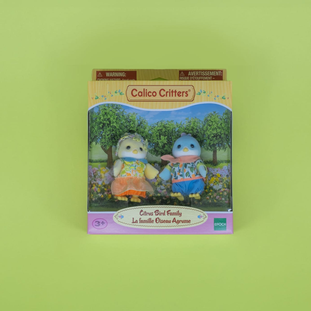 Calico Critters Citrus Bird Family