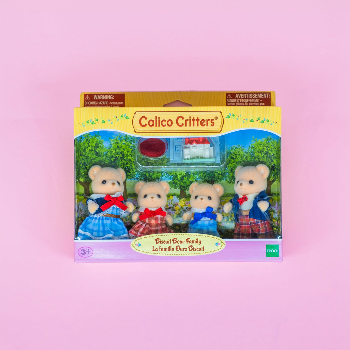 Calico Critters Biscuit Bear Family