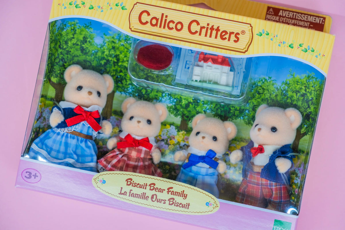 Calico Critters Biscuit Bear Family