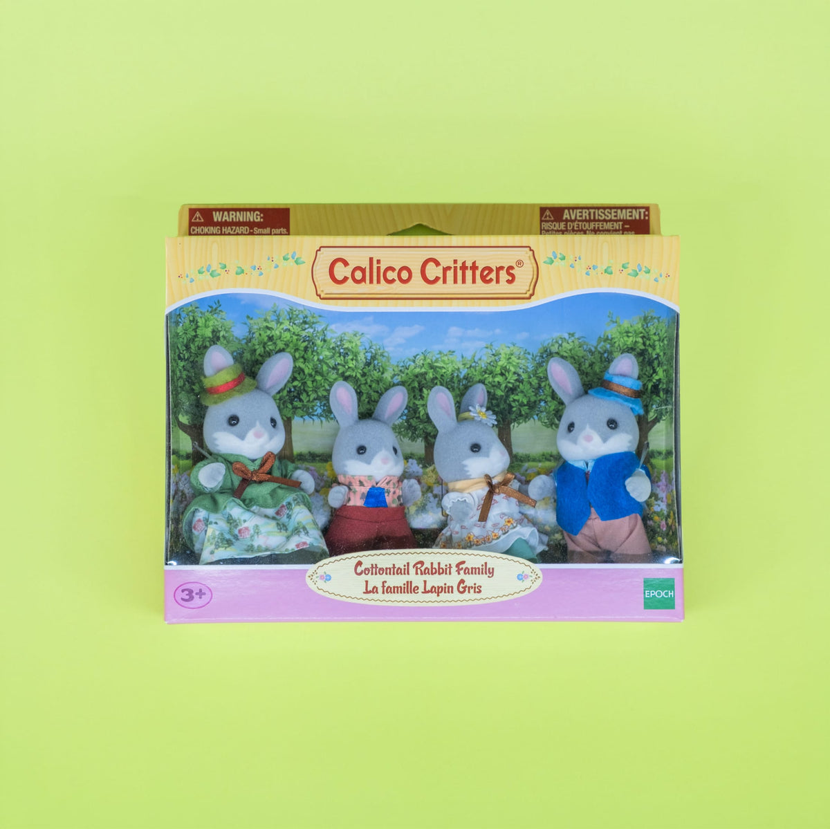 Cottontail Rabbit Family Calico Critters Playset