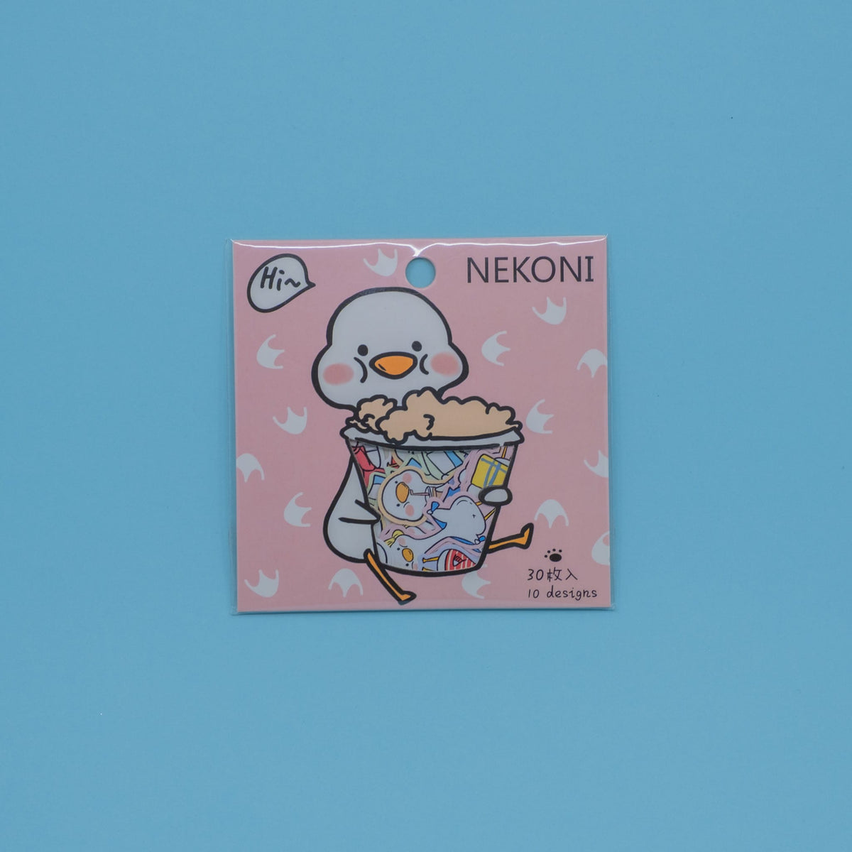 Duck Snacks Sticker Flakes