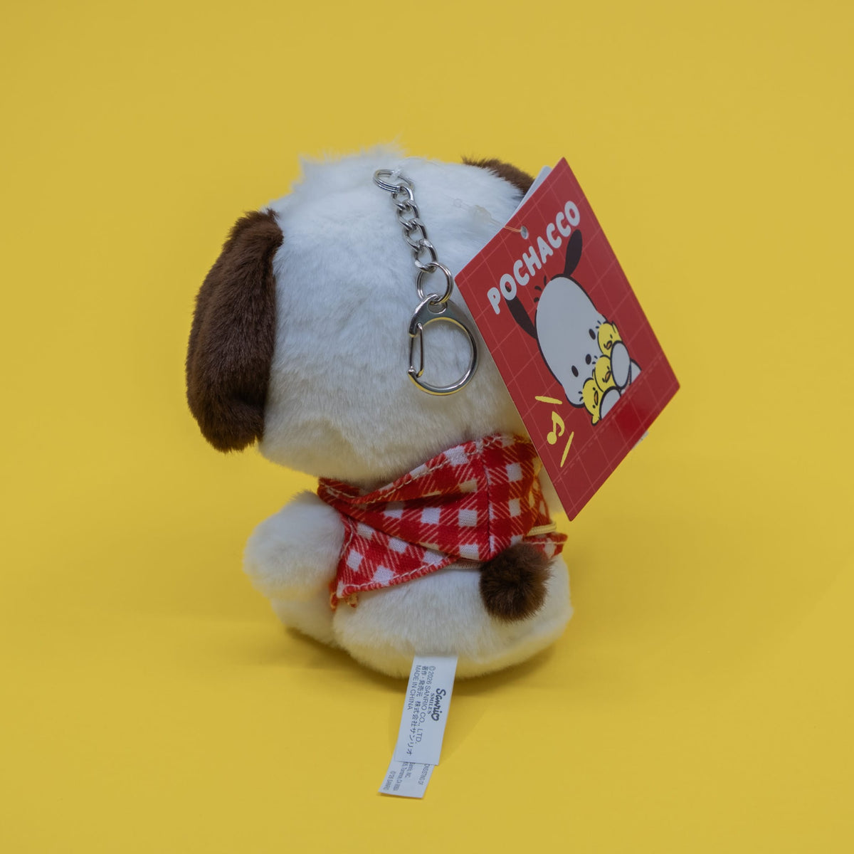 Pochacco and Pi-chan Plush Keychain