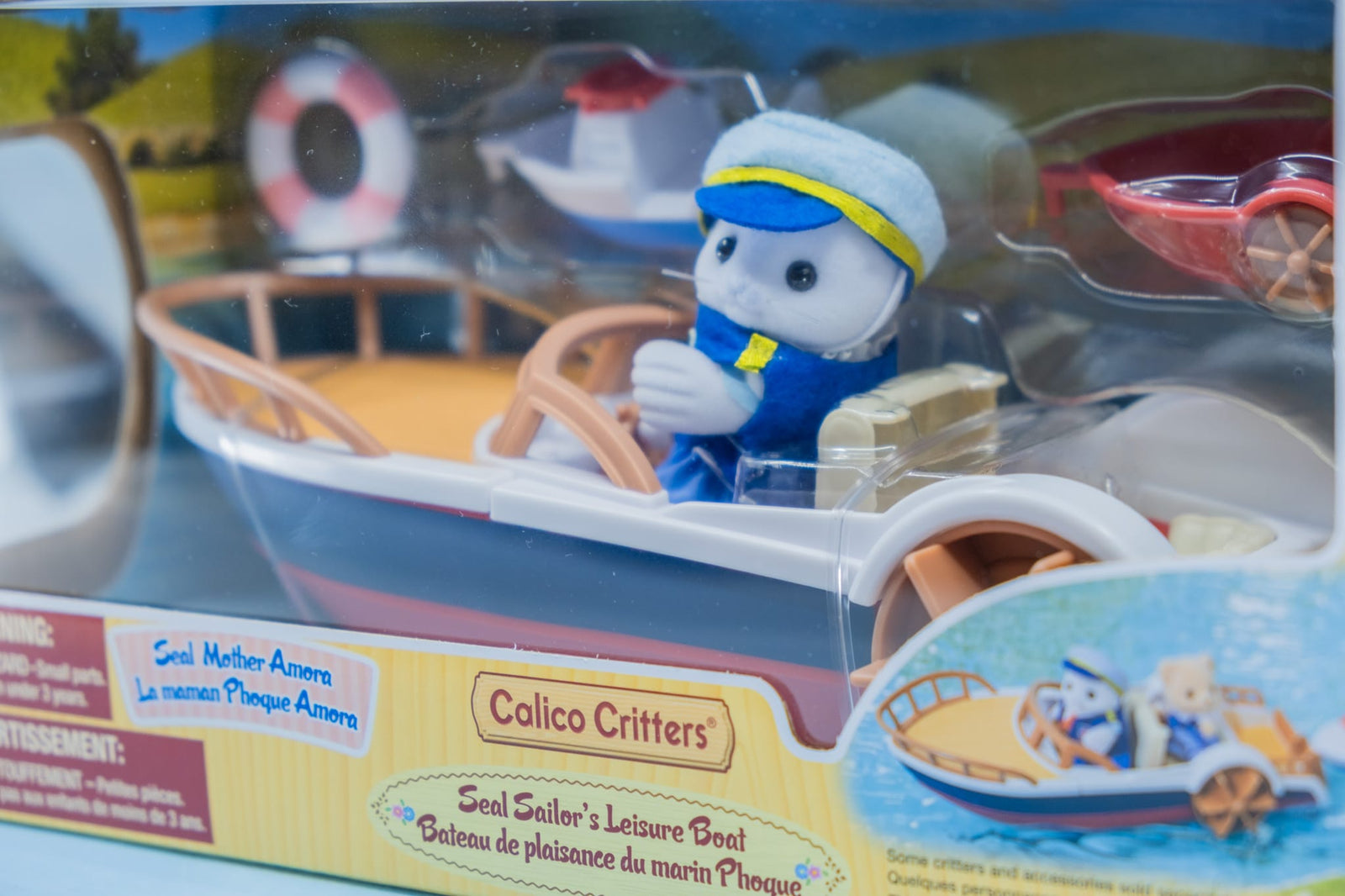 Seal Sailor’s Leisure Boat Calico Critters Playset
