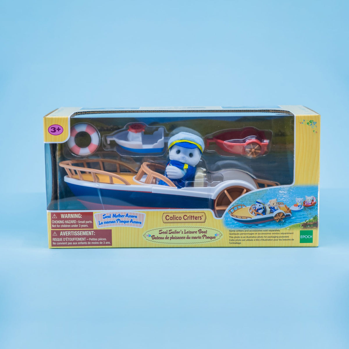 Seal Sailor’s Leisure Boat Calico Critters Playset