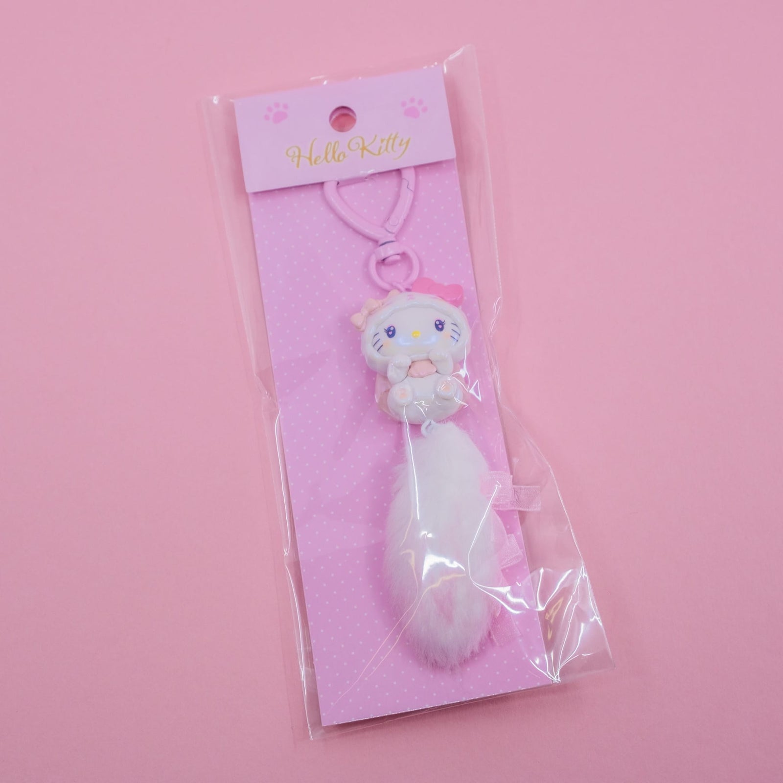 Hello Kitty Kitten Bow Keychain